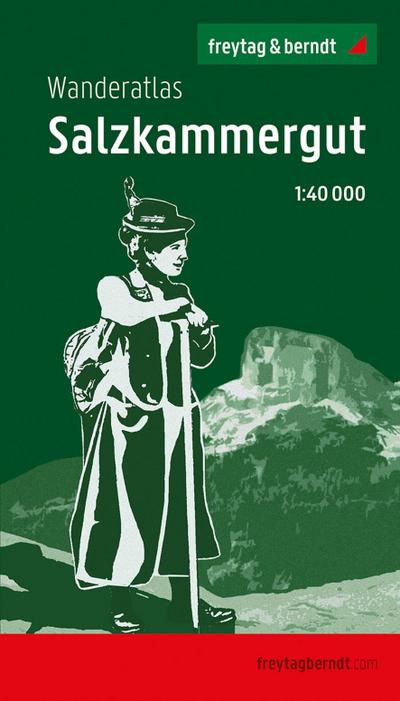 freytag & berndt Wanderatlas Salzkammergut, 1:40.000