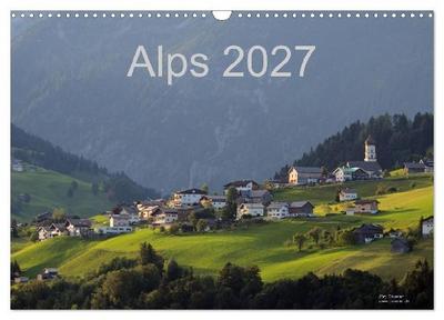Alps 2027 (Wall Calendar 2027 DIN A3 landscape), CALVENDO 12 Month Wall Calendar