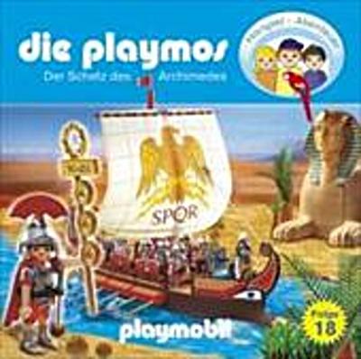 Die Playmos - Der Schatz des Archimedes, 1 Audio-CD