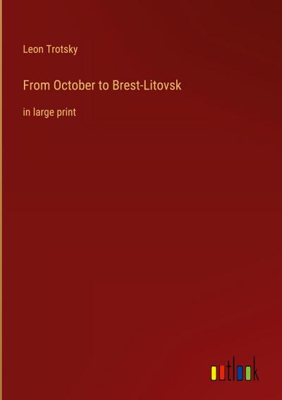 From October to Brest-Litovsk