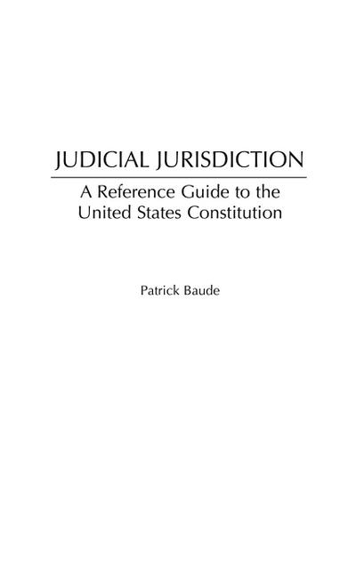 Judicial Jurisdiction