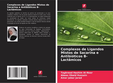 Complexos de Ligandos Mistos de Sacarina e Antibióticos ¿-Lactâmicos