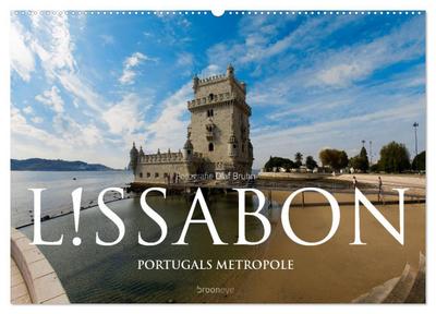Lissabon ¿ Portugals Metropole (Wandkalender 2024 DIN A2 quer), CALVENDO Monatskalender
