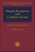 Dispute Resolution and Conflicts of Laws