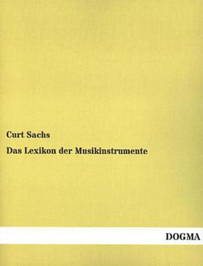 Das Lexikon der Musikinstrumente