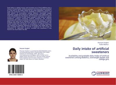 Daily intake of artificial sweeteners