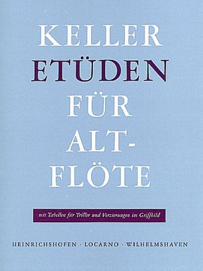 Etüden für Altblockflöte