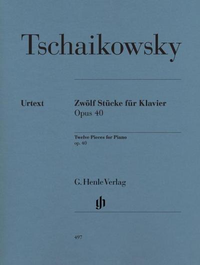 Peter Iljitsch Tschaikowsky - Zwölf Klavierstücke op. 40. Twelve Pieces for paino op.40