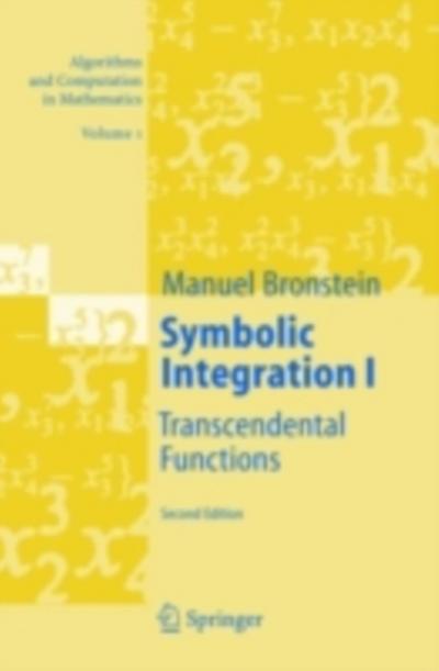 Symbolic Integration I