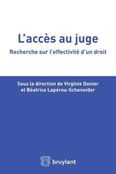 L’accès au juge