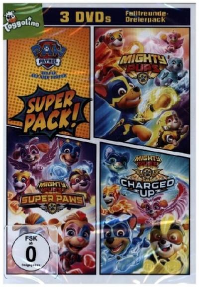 Paw Patrol: Mighty Pups 3er Pack