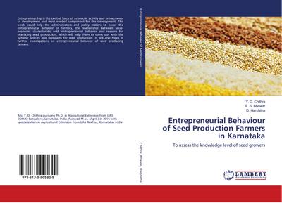 Entrepreneurial Behaviour of Seed Production Farmers in Karnataka