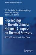 Proceedings of the 6th Chinese National Congress on Thermal Stresses