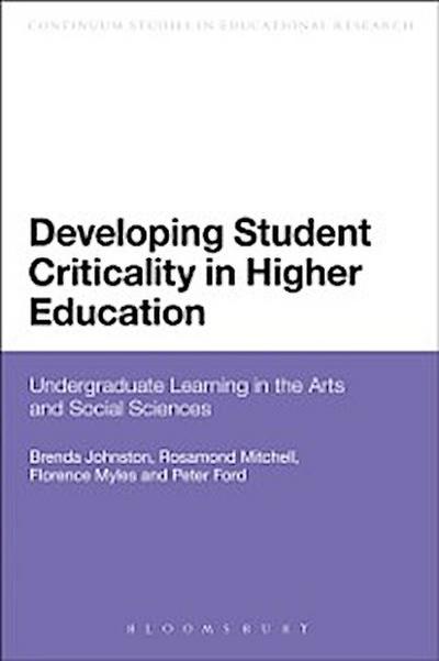 Developing Student Criticality in Higher Education