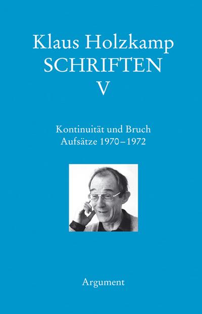 Kontinuität und Bruch. Aufsätze 1970-1972