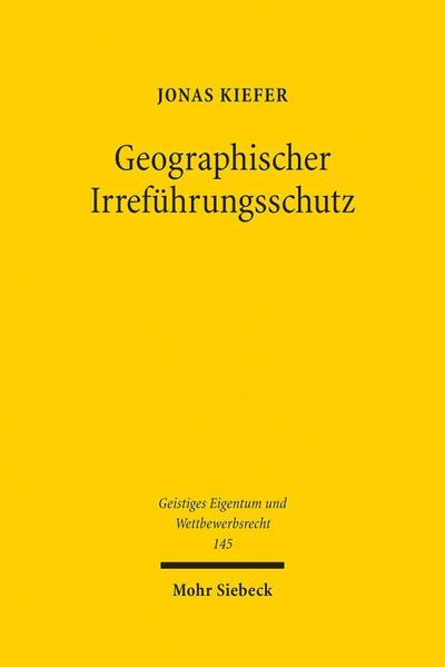 Geographischer Irreführungsschutz