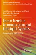 Recent Trends in Communication and Intelligent Systems