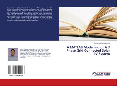 A MATLAB Modelling of A 3 Phase Grid Connected Solar PV System
