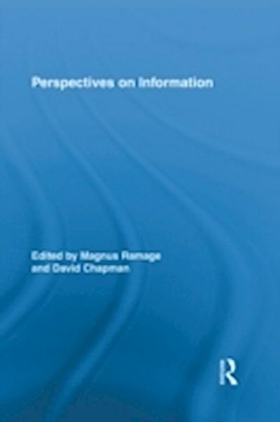 Perspectives on Information