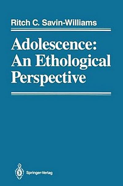 Adolescence: An Ethological Perspective