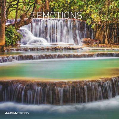 Emotions 2024 - Broschürenkalender 30x30 cm (30x60 geöffnet) - Kalender mit Platz für Notizen - Emotionen - Bildkalender - Wandplaner - Wandkalender