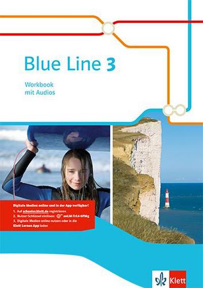Blue Line 3. Workbook mit Nutzerschlüssel. Ausgabe 2014