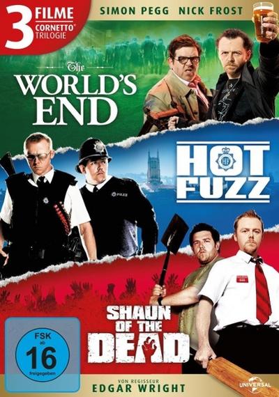 Cornetto Trilogie (The World’s End, Hot Fuzz, Shaun of the Dead)