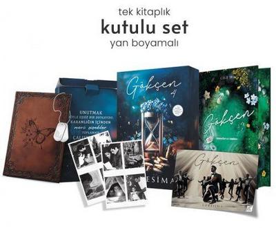 Gökcen 4 - Tek Kitaplik Yan Boyamali Hediyeli Kutulu Ciltli Set