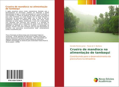 Crueira de mandioca na alimentação de tambaqui
