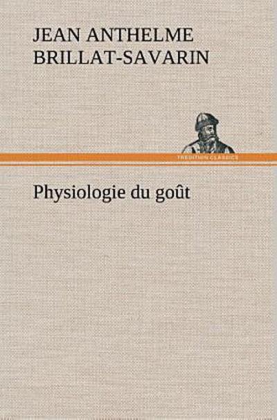 Physiologie du goût