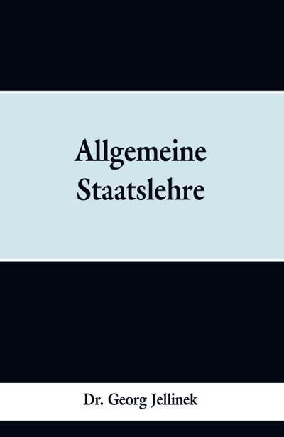 Allgemeine Staatslehre