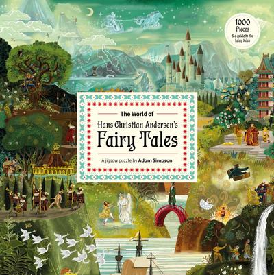 The World of Hans Christian Andersen’s Fairy Tales: A 1000-Piece Jigsaw Puzzle by Adam Simpson