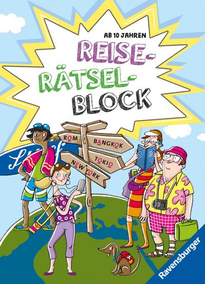 Reise-Rätselblock ab 10 Jahren