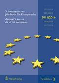 Schweizerisches Jahrbuch für Europarecht 2015/2016