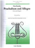 Praeludium and Allegro (in the Style of Pugnani)for violin and piano