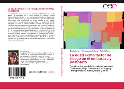 La edad como factor de riesgo en el embarazo y postparto