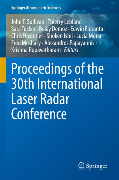 Proceedings of the 30th International Laser Radar Conference