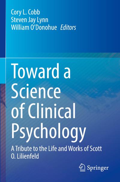 Toward a Science of Clinical Psychology