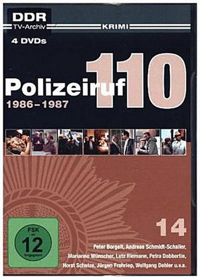 Polizeiruf 110. Box.14, 4 DVD
