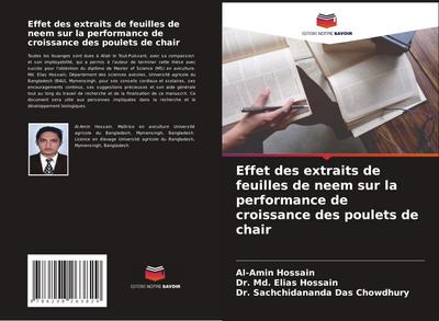 Effet des extraits de feuilles de neem sur la performance de croissance des poulets de chair