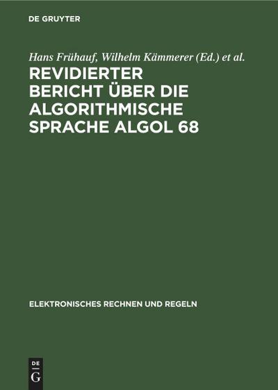 Revidierter Bericht über die algorithmische Sprache Algol 68