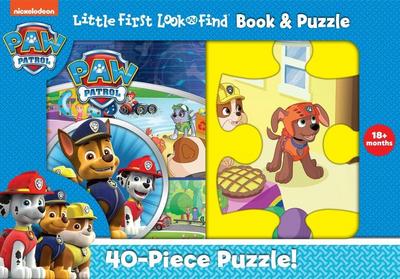 Nickelodeon Paw Patrol: Little First Look and Find Book & Puzzle