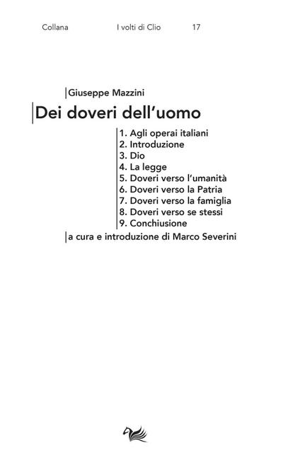 Doveri dell’uomo