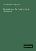 Jahrbuch uber die Fortschritte der Mathematik