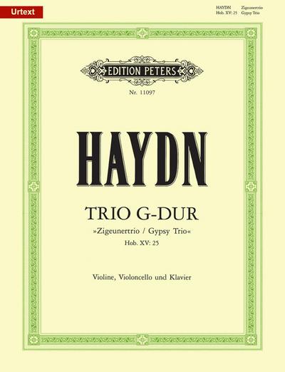 Trio für Violine, Violoncello und Klavier G-Dur Hob. XV: 25