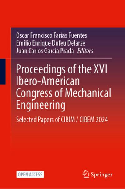 Proceedings of the XVI Ibero-American Congress of Mechanical Engineering
