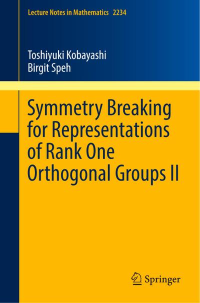 Symmetry Breaking for Representations of Rank One Orthogonal Groups II