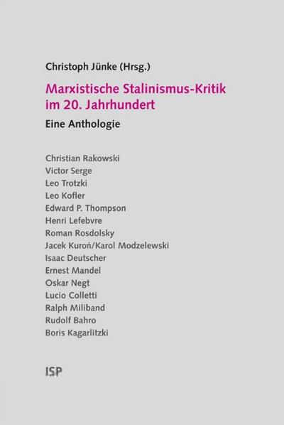 Marxistische Stalinismus-Kritik im 20. Jahrhundert