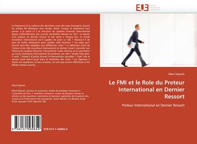 Le FMI et le Role du Preteur International en Dernier Ressort - Nibal Najmeh