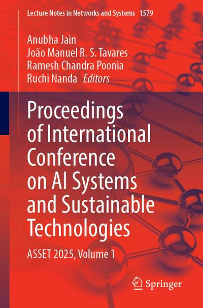 Proceedings of International Conference on AI Systems and Sustainable Technologies